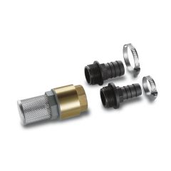 Kit complet crépine INOX avec clapet anti-retour