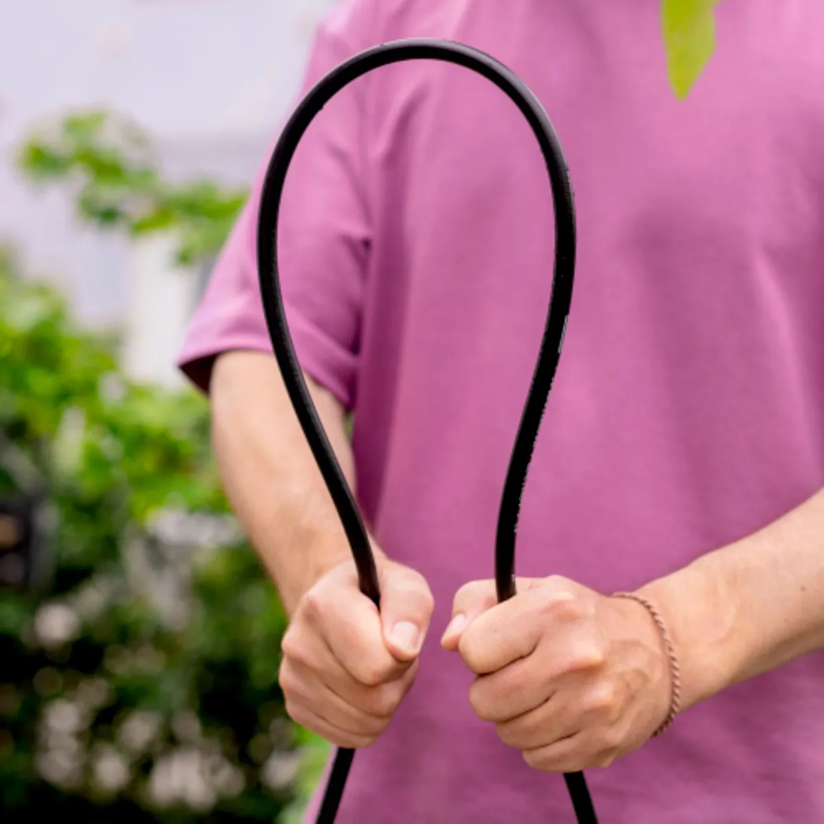 Tuyau flexible renforcé avec tressage textile