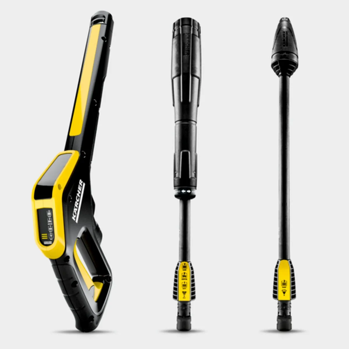 Pistolet Power Control avec Quick Connect et lances d'arrosage